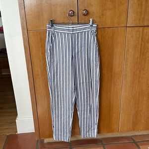 Splendid Blue and White Striped Chinos